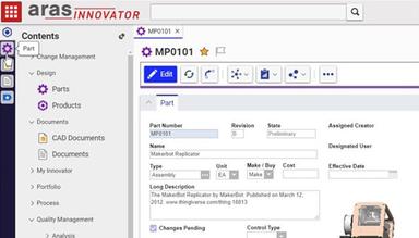 Aras Innovator PLM personalization