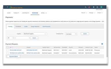 Ariba Ariba Invoice Management
