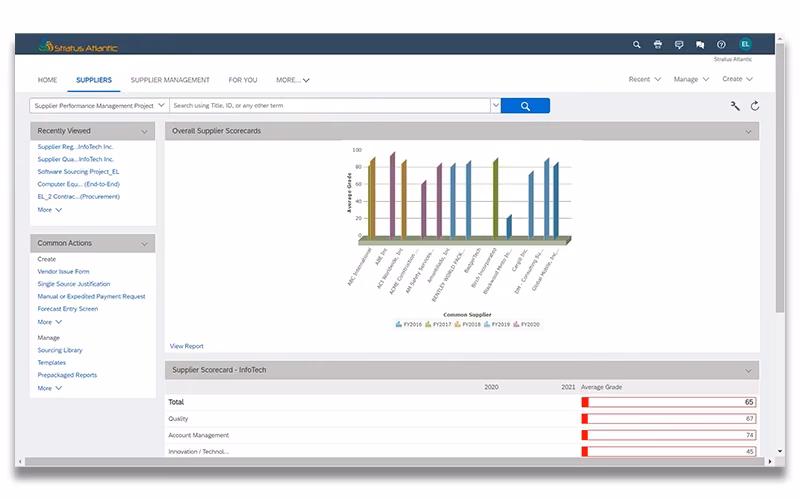 Ariba Supplier performance