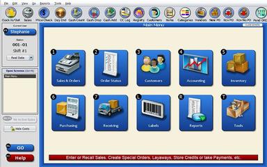 POS Main Menu