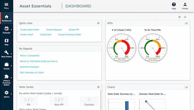Asset Essentials Dashboard