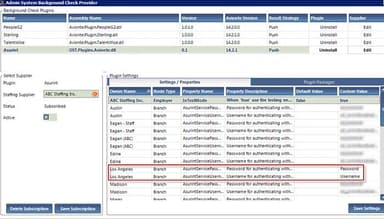 Asurint Background Check Provider