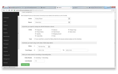Auction Software Software Reports