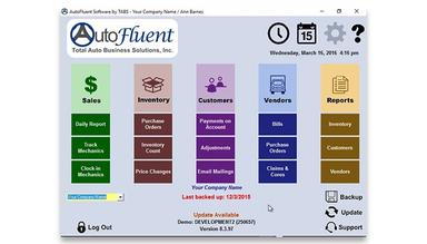 AutoFluent Main Menu