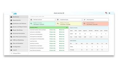 AutoRepair Cloud Dashboard