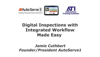 AutoServe1 Digital Inspections and Integrated Workflow Made Easy