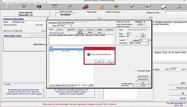 AutoShop Work Order Management