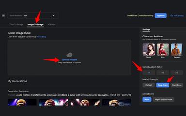 Autodraft Select Image Input
