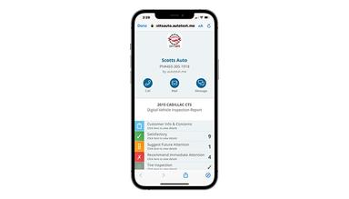 Autoflow Text the Client Your Inspection