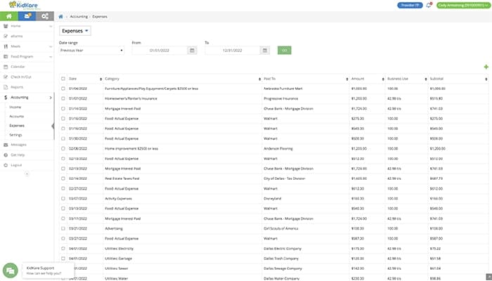 Automate Daycare Expenses and Finances