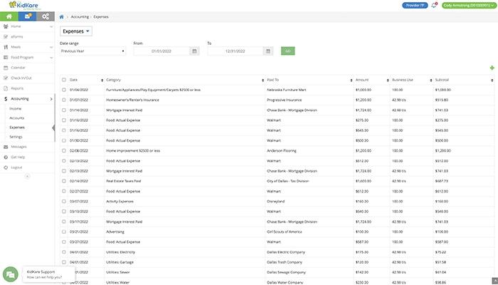 Automate Daycare Expenses and Finances