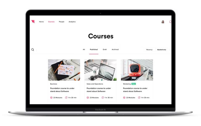 Auzmor Learn Courses