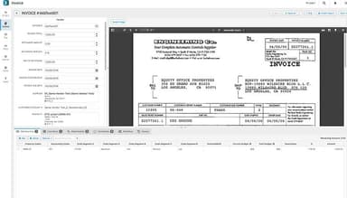 AvidXchange invoice detail screenshot