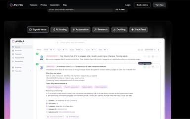 Avina Home Page