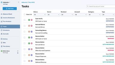 Avise Client Close Task Management