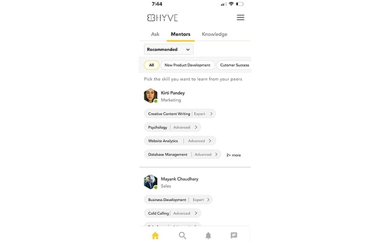 BHyve Algorithms