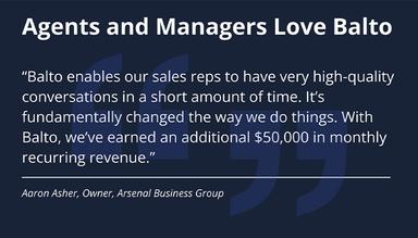 Balto High-Quality Sales Conversations