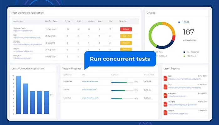 Beagle Security Intuitive dashboards