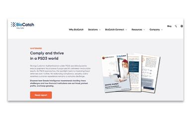 BioCatch Homepage