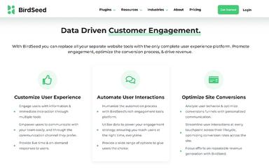 BirdSeed Data Driven