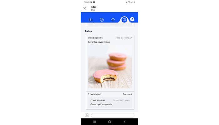 Bites Engage with your employees and get feedback
