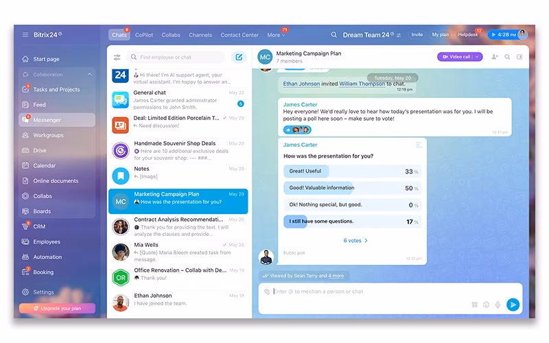 Bitrix24 Collaboration 2025