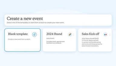 Bizzabo Streamlined Event Creation