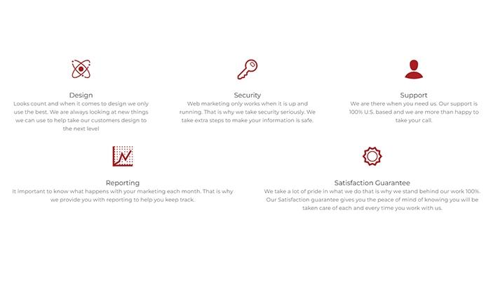Blain Web Design Home Page