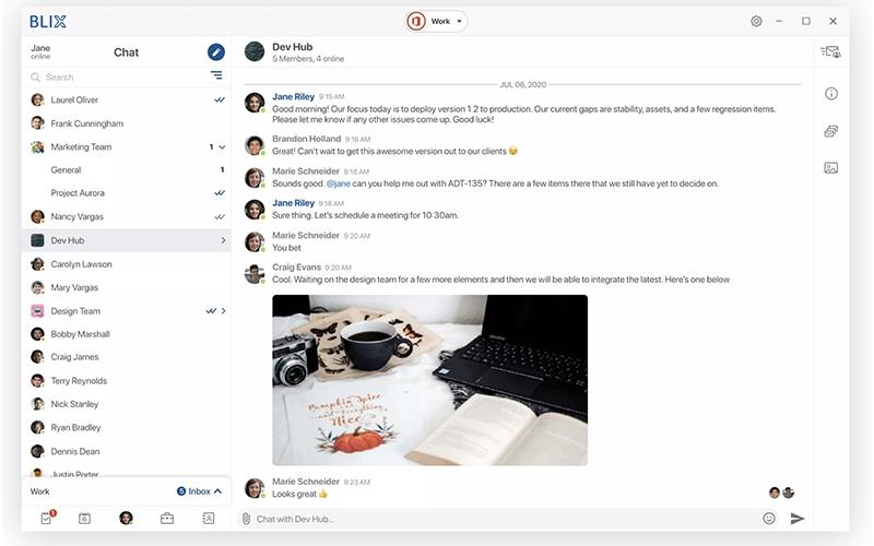 BlueMail Chat