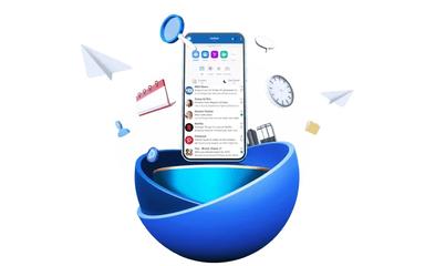 BlueMail Mobile View