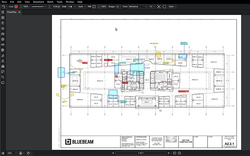 Bluebeam Revu Floor Plan
