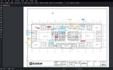 Bluebeam Revu Floor Plan