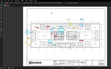 Bluebeam Revu Floor Plan