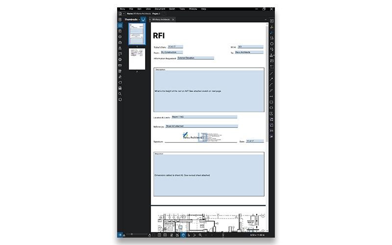 Bluebeam Revu Rfi Postings
