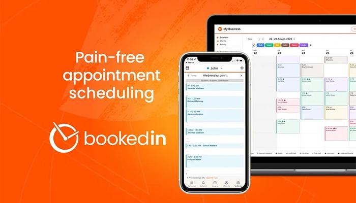 Bookedin Easy Online Booking and Scheduling Apps