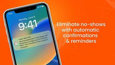 Bookedin Sends Reminder Texts to Reduce No Shows