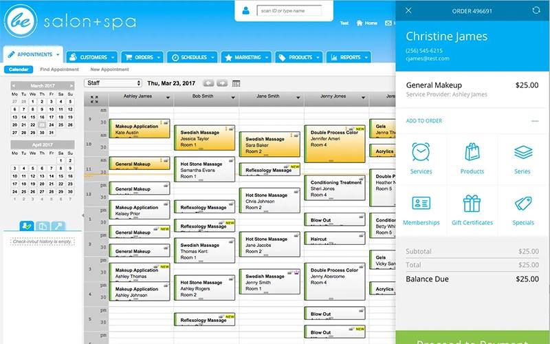 POS Integrated Calendar