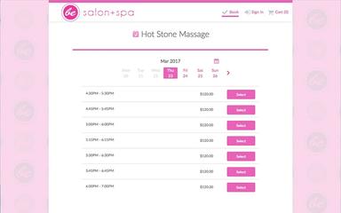 Online Booking Example