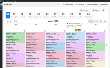 Bookly Calendar