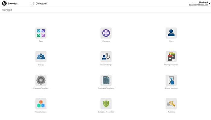 BooleBox Admin Dashboard