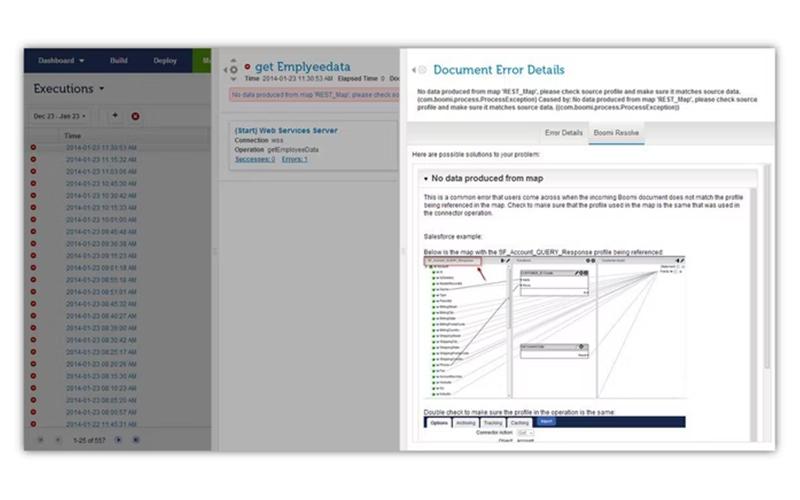 Boomi Document Error Details