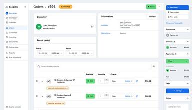 Order and inventory management