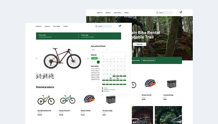 Website builder and integrations