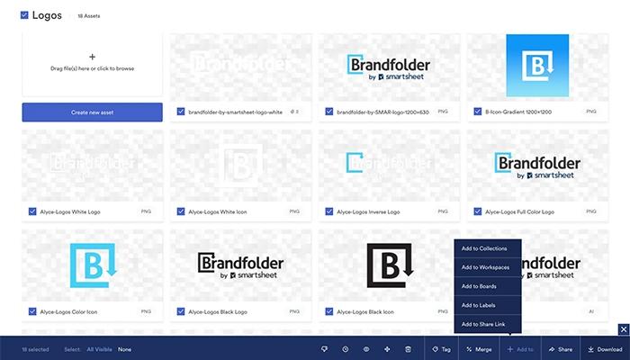 Brandfolder-Bulk-actions