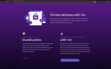 Brave Private Window With Tor