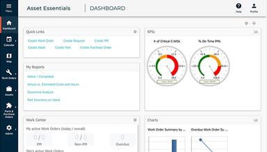 Brightly Asset Essentials Dashboard