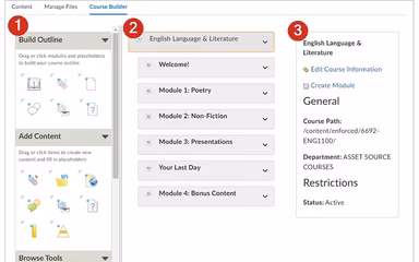 Brightspace Course Builder