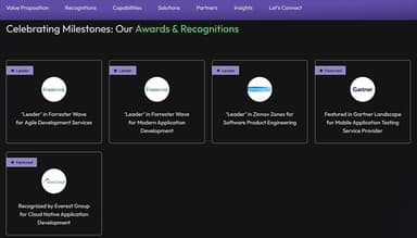 Brillio Awards and Recognition