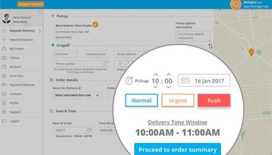 Bringoz Delivery Time Window