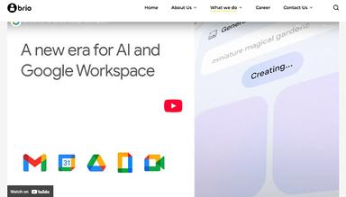 Brio Technologies New Era For Ai and Google Workspace